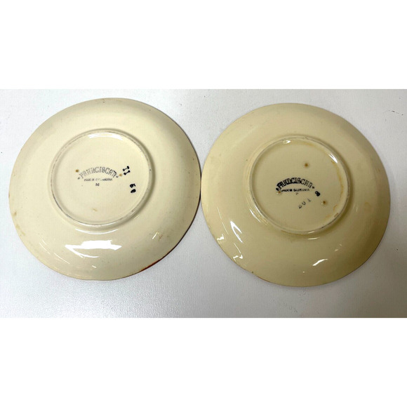 Lot of 4 Vintage Franciscan Apple Tea Cup and Saucer Made in USA Back Stamp - Picture 11 of 13